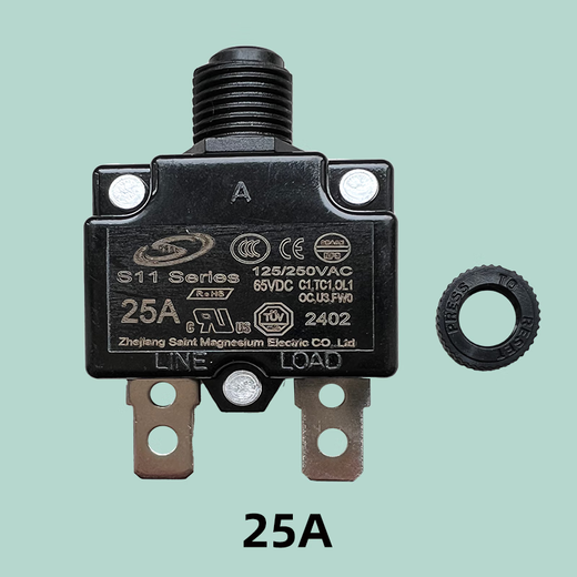 S11 Overload Overcurrent Protector Switchgear Circuit Breaker (KUOYUH88Serie 25A