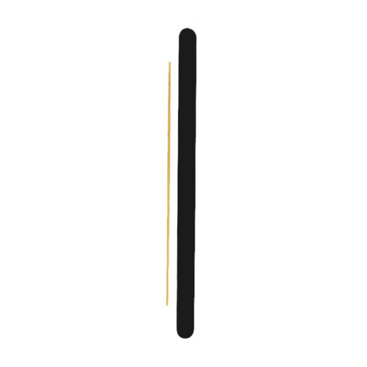 
Shantoulin Village wall lights modern simple living room bedroom long bedside lamp Nordic linear entrance aisle wall light 9227-black 40cm-three-color light 13W-full