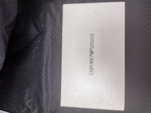 Armani (Emporio Armani) eagle logo all-over folding long leather card holder wallet is out of stock and will not be exchanged or returned, black, one size fits all