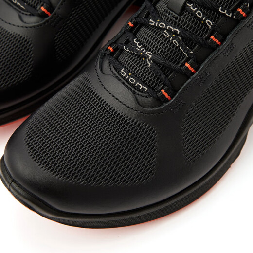 ECCO men's BIOM sports fitness breathable walking shoes vitality casual shoes 837634 01001-Black 42