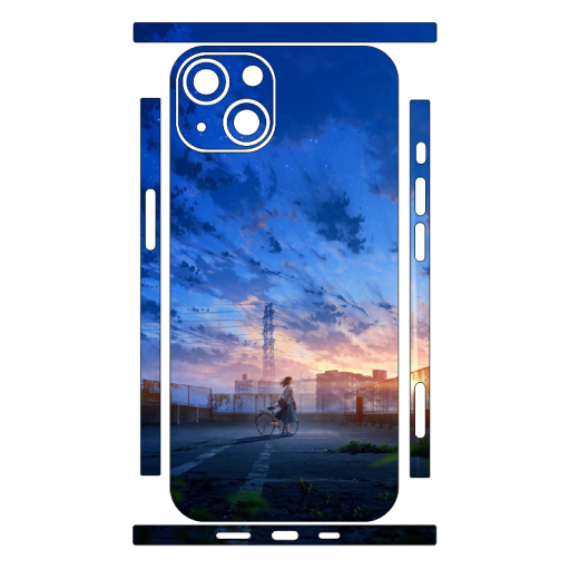 CANGMING adecuado para la película de cuerpo de marco iPhone12 Sticulante de cuerpo completo Apple 13Promax Back Film Back Film Cambio de color de dibujos animados personalizados 13792 [Compre uno gratis] (dos paquetes) iPhone13 mini