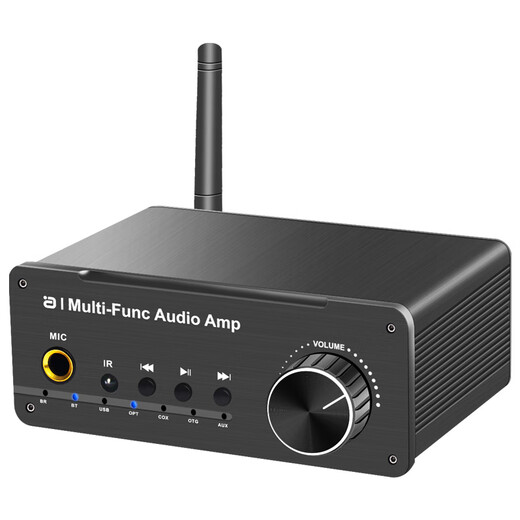 Ayin Bluetooth 5.3 Усиление передатчика приемника U Дисковое волокно волоконно-коаксиальное цифровое аналоговое преобразование с потерей компьютерной звуковой карты Микрофон караоке-усилитель старого стиля HF310B