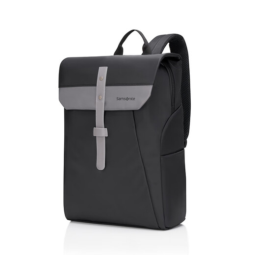 Samsonite -Rucksack für Männer und Frauen Universal Business Pendeln Reise Freizeit Computerbeutel wasserdichte Schulbag TR1 Schwarz