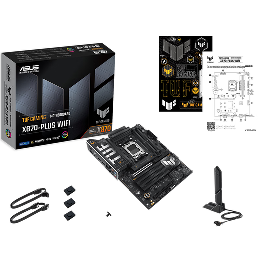 ASUS Master Prime X870-P WiFi Player Country ROG/Agent TUF/AYW Computerspiel Motherboard DDR5 unterstützt CPU 9900x/9950x (AMDX870) E-Sport-Agent TUF X870-Plus WiFi