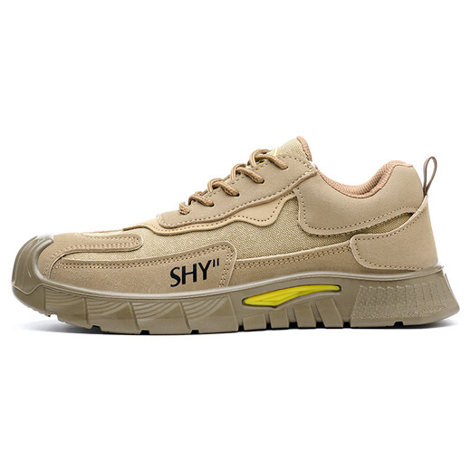 Zwölf Lingzhi Arbeitsschutzschuhe Männer atmungsaktiven Anti-Smash-Anti-Punktions-Anti-PUNKTURE Leicht atmungsaktiven Arbeitsschutzfunktion Schuhen 521 43