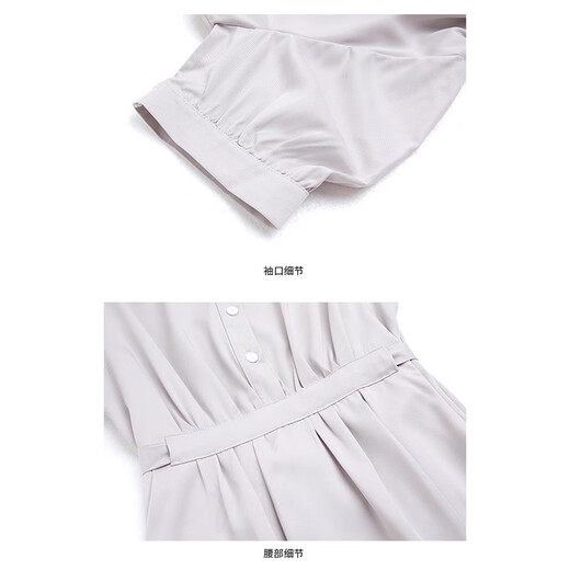 Robe de marque haut de gamme Nosskiss Luxury pour les femmes 2025 Été Nouveau style haut de gamme Slim et Slim Small Jirt Picture Color M [90-115Jin [Jin est égal à 0,5 kg]]]
