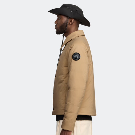 加拿大鹅（Canada Goose）Lodge 男士黑标教练式羽绒夹克大鹅羽绒服 2755MB 1483 沙漠色 XS