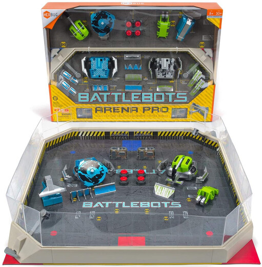赫宝（HEXBUG）赫宝BattleBots博茨大战智能遥控对战格斗机器人儿童玩具男 五只装电动昆虫 官方标配