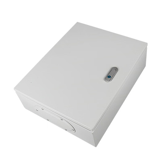 G CDQCN three-phase electric meter box complete set of distribution box surface-mounted outdoor power waterproof box 380v household electric box finished power cabinet Chint meter configuration 1 light white in stock