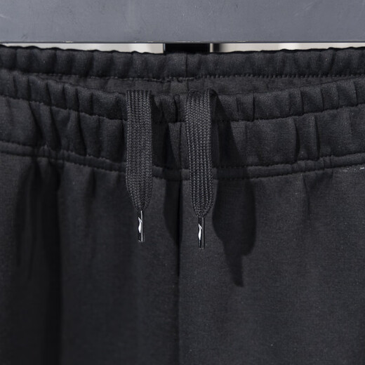 
Li Ning men's hoodies 2025 spring new fashion trend versatile knitted straight sports trousers AKLV683 AKLV683-1 black L