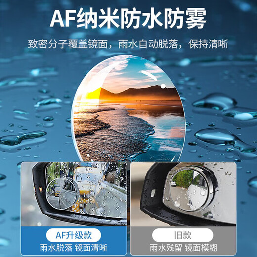 Yijie Automobile Rear View Mirror Small Round Mirror Reversing Artefact Blind Bern High Definition Miroir Auxiliaire Miroir Multi-fonction Multi-fonction Reflecteur [HD sans bord