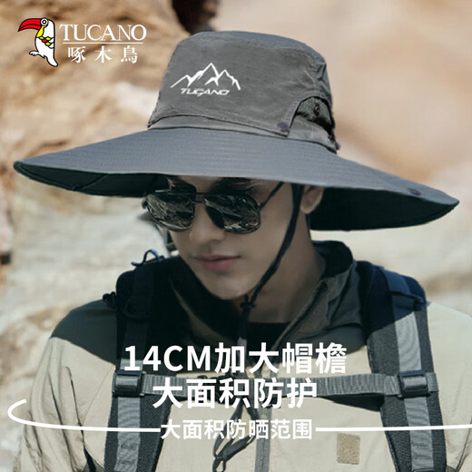 Pic grand chapeau de protection du soleil chapeau de soleil homme de pêche de pêche pour hommes
