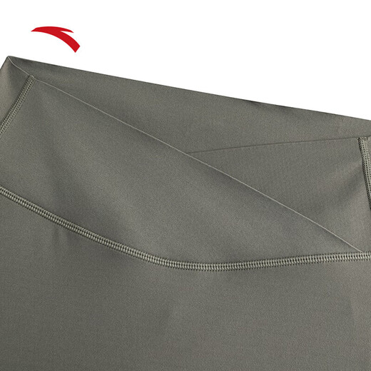 ANTA (ANTA) yoga fitness tight-fitting eight-point pants for women in summer new style tummy-tightening and hip-lifting slimming Pilates training sports pants deep green-1 XS