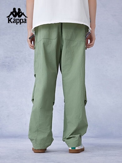Kappa (Kappa) Back-to-Back-Hosen-Hosen lässig Sportarten 24 neue Stile komfortabler Frühlings- und Herbst-Anti-Ultraviolett-Hosen KPCGCAY02 STAR Black-9902 S