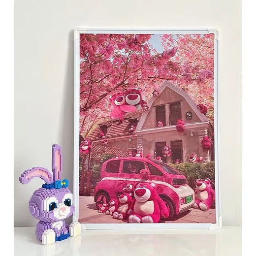 Dibujos animados 120 piezas Puzzle plano para niños Puzzle para adultos Desarrollo de juguete Desarracimiento Descompresión Gundam-Upgrado hecho a mano Engrasado 120 piezas