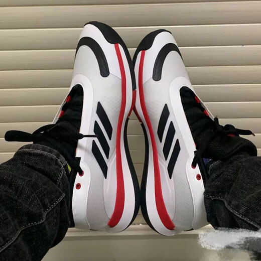 阿迪达斯 （adidas）篮球鞋男鞋春季新款Bounce Legends缓震实战训练运动 IE9277 41