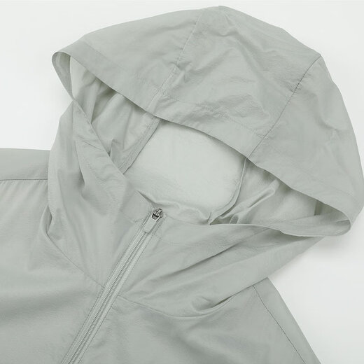 361 Small Shade 361 Sun Protection Clothing for Men 2025 Summer Ice Silk Heat Shielding Skin Clothing Sports Jacket Cool Feeling Fishing Clothing Glacier Gray M