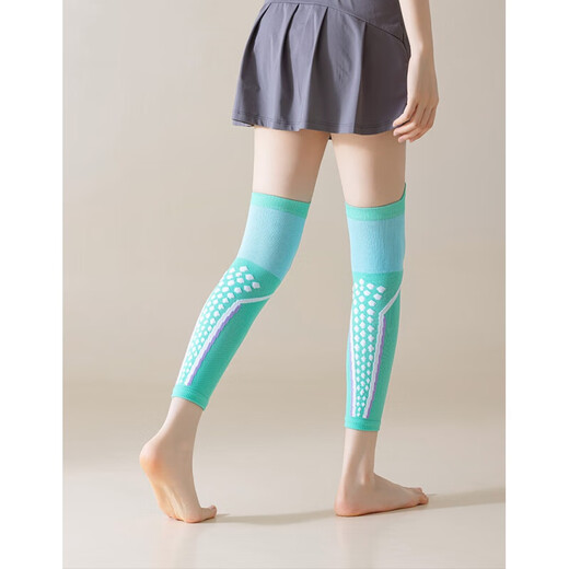 Hong Kong soft compression socks for women's sports calf socks running and fitness over-the-knee socks to protect the knees long-barrel pressure leg socks black one size