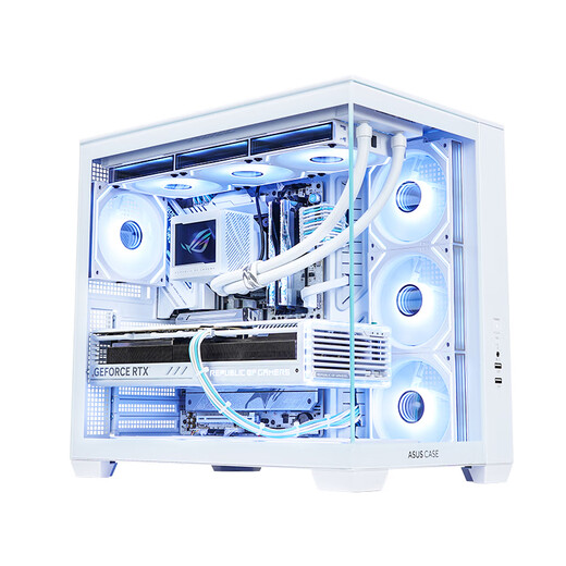 ASUS 24 installments interest-free i7 14700KF RTX5070TI/5080/5090D graphics card game desktop e-sports live broadcast assembly computer desktop host DIY complete machine i7 14700KF+RTX5070 two single host