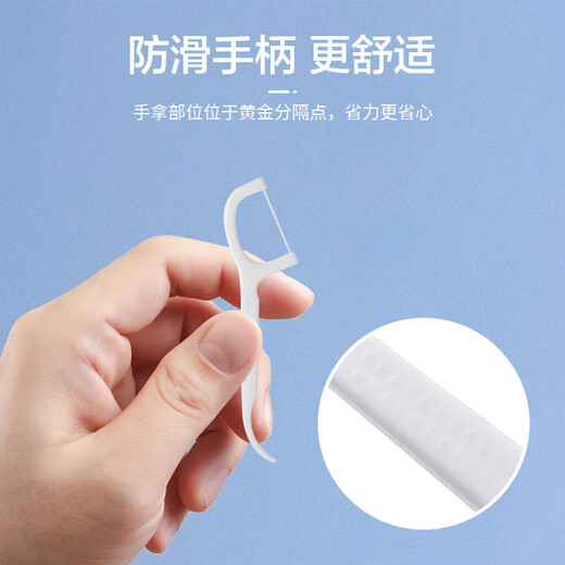 [Schlangenjahr begrenzte Verpackung] Boxed Floss Ultra-dünner Haushaltsblocksstab tragbares Zahnstochkabel [tragbar und hygienisch] 2 Kisten 100 Stück