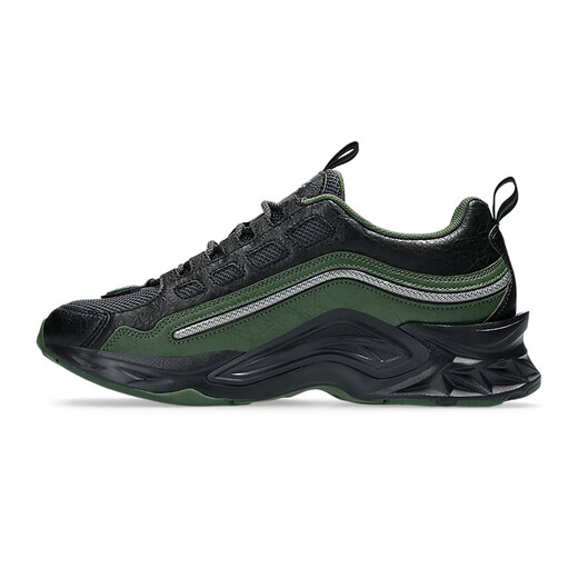 ASICS (ASICS) Herrenschuhe Otto 958 Protoblast-CMLVIII Leicht gepolstertem atmungsaktiven Herren-Running-Turnschuhen schwarz und grün 1203A643.020 40