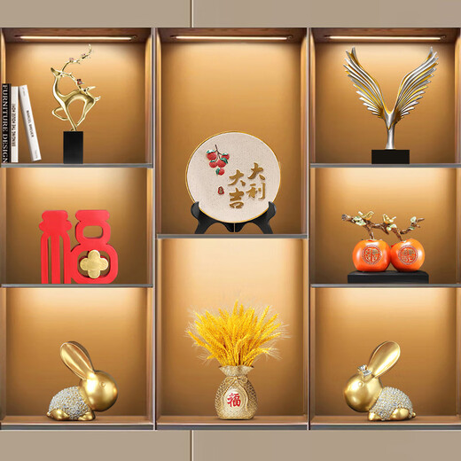 MANTA modern simple light luxury artistic ornaments living room study bookshelf bookcase new house home decorations violin pen holder