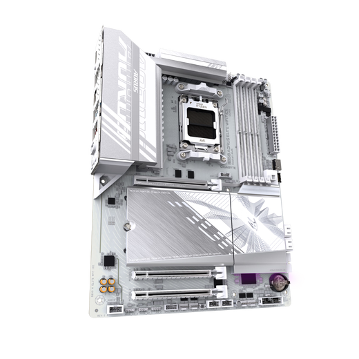 技嘉B850 电竞雕冰雕大板 主板搭AMD 锐龙7000/9000系列 散片盒装 9700X/9800X3D 主板CPU套装 板U套装 技嘉 B850 冰雕白板 WIFI7 AMD 锐龙9 9900X