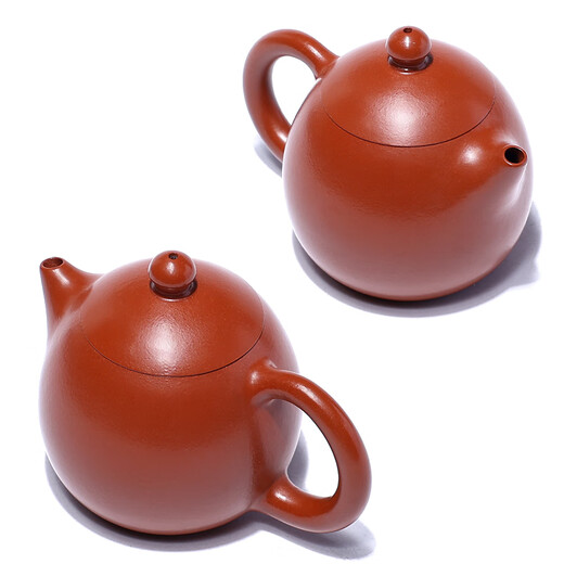 Centenary Liyong Yixing purple sand pot pure handmade original mineral red mud dragon egg pot Kung Fu tea set teapot household 90ml