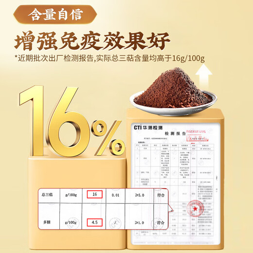 同仁堂破壁灵芝孢子粉礼盒装送长辈成年中老年增强免疫力年货礼品90g/盒 【性价比装】灵芝孢子粉6盒装 赠礼袋