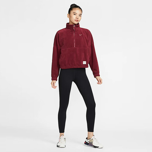耐克（NIKE）2025年女子AS W NK ONE TF HZ TOP POLAR卫衣 HV8465-677 S