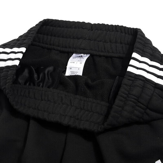 ADIDAS阿迪达斯男裤子夏季运动裤跑步健身舒适透气休闲针织短裤五分裤 IC9435/刺绣logo S