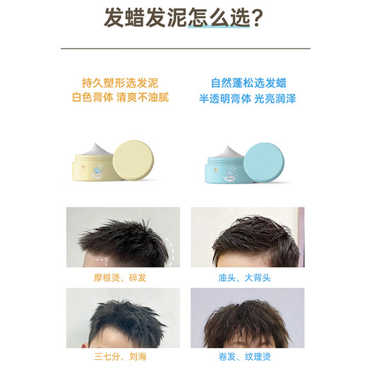 Stylist Children's hair wax and mud, long-lasting, natural fluffy, not hurt hair, dance performance plate styling spray hair glue