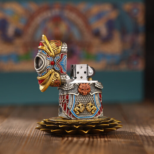 ZIPPO【黑悟空】夜光正版打火机黑神话悟空斗战胜佛高档送礼情人节礼品 潮玩斗战胜佛(DY9902TJ) 均码