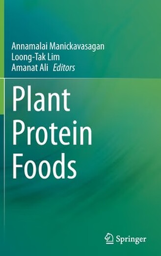 预订  Plant Protein Foods 植物蛋白食品: 9783030912055