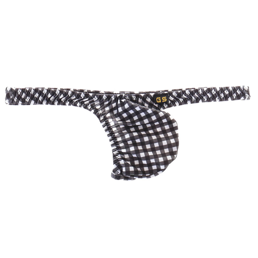 G-Station Nissan-Serie Herren-Tanga YKS Digitale Druck Hochelastizität bequem sexy enge ultra-tolle Taille-Tanga-Unterwäsche Streifen 1 Streifen XL (japanische Größe ist klein)