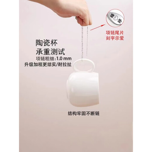 Guanpuge Fat Donglai same style pt950 platinum necklace for women PT950 platinum clavicle chain platinum fine clavicle chain versatile platinum snake bone chain (PT950) 50cm