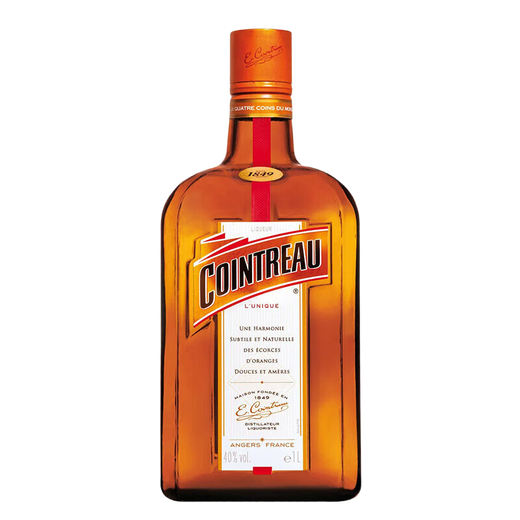 君度（Cointreau Liqueur）橙酒 洋酒 力娇酒 利口酒 配制酒 1000ml