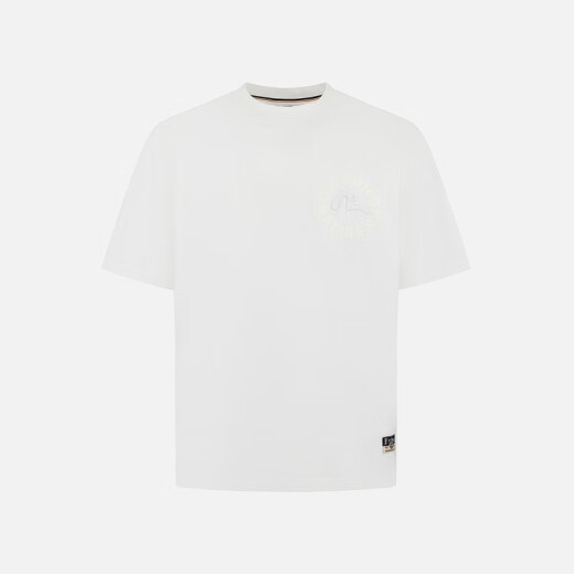 
EVISU Fu Shen New Summer Products for 2025 Men's Dragon Pattern Print Loose T-Shirt 2ESHTM5TS1098LFCT White M [Loose optional 1 size]