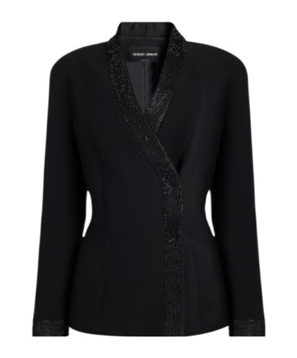 GIORGIO ARMANI 25SS 不对称夹克 女士 图色GW000673AF15921 20 |    IT-40