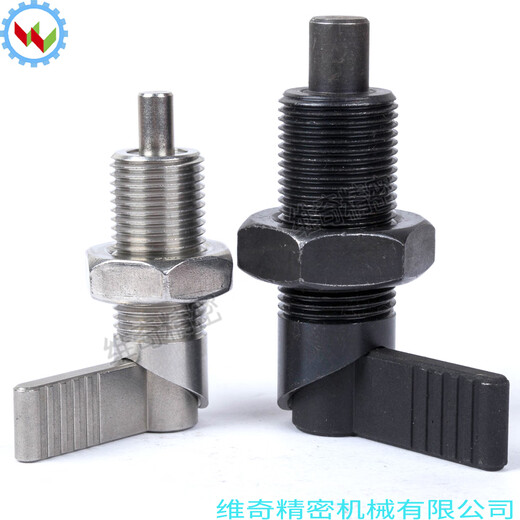 
Kezhitu 16/20 M10 knob plunger elastic pin L type indexing pin spring positioning pin safety pull pin lock fine tooth carbon steel PXVBK12155M1215A5