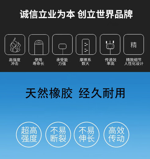 高强度传动带橡胶皮带三角带O型630 640 650 660 680 686 700 710 630 0cm