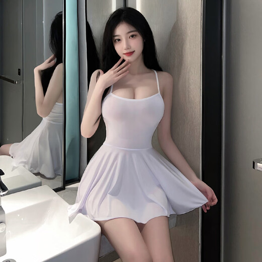 Sexy Hosentender Nachthemd verführerische seie Open-Shirts