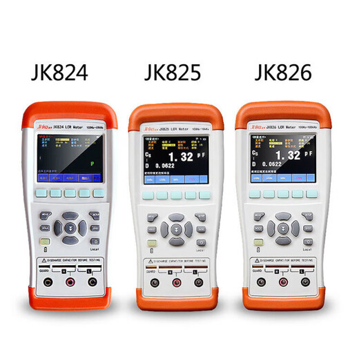 Jinko Handheld Bridge JK824 Digital Bridge LCR-Messgerät JK825 Kondensator-Induktanzmesser JK826 Jinke JK826 (Genauigkeit 0,2 Frequenz 100 kHz 0,0001-99,99m