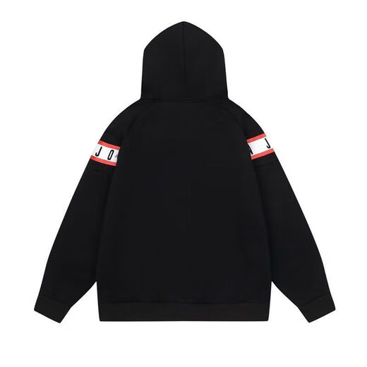 Aerogami-Nike Trendy Brand AJ Flying Man and Women's Cotton Plus Fleece suéter de pareja suelta con capucha Casual Adidas 673 Gray Plus Fleece alta calidad L adidas 110-130Jin [Jin equivale a 0.5 kg]