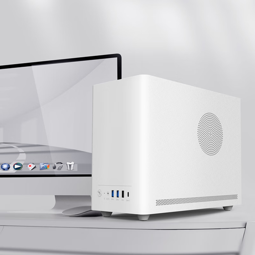 Shuoyi Phoenix U300 320 ordinateur de bureau matx mini châssis itx blanc non latéral transparent mini petite taille portable hôte cas maison bureau d'affaires bureau correspondant U300 blanc version standard + panneau latéral en maille complète nouveau magasin combinaison spéciale