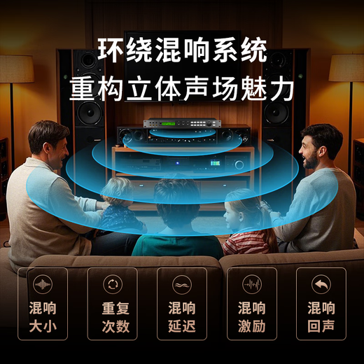 Melody X5 pre-reverberator pre-effector ktv home professional karaoke feedback suppressor equalizer fever audio processor performance wireless microphone mixer X5 deluxe version effector