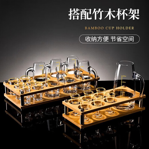 MARTIGUES high-end crystal glass tall small white wine glass, wine dispenser, 6-pack - Phnom Penh Mao T-cup 10ml