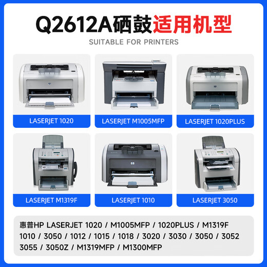 
Tianse 12a toner suitable for HP 1020 toner cartridge hp laserJet 1020plus m1005mfp m1319 printer powder cartridge ink cartridge Canon CRG303 FX9 LBP2900