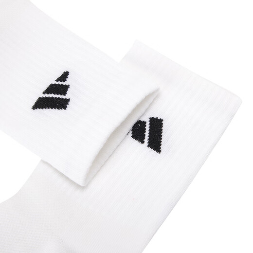 Chaussettes adidas pour hommes et femmes chaussettes 2025 Été Nouvelles chaussettes de sport extérieur chaussettes décontractées paires de chaussettes de tube moyen JC9272 L