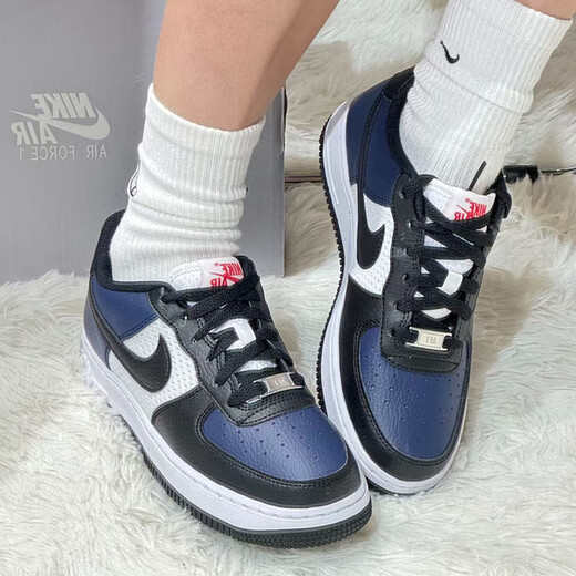 耐克（NIKE）休闲鞋女鞋2025夏季新款运动鞋AF1空军一号低帮板鞋HJ9201-400 HJ9201-400蓝色 39